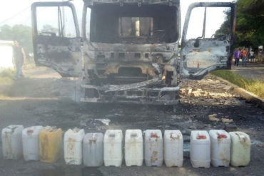 ¡TRÁGICO! Camión de Barrio Tricolor con presunto contrabando embistió a personas que protestaban por falta de agua en Zulia