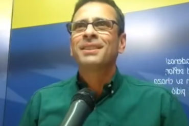 ¡VEA! Capriles criticó a quienes atribuyen la derrota opositora del 15O a la abstención: «El sistema electoral es fraudulento y corrupto» (VIDEO)