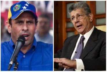 ¡ÁCIDO! Las 16 venenosas frases que lanzó Capriles a Ramos Allup y los 4 gobernadores adecos (+Video +auch)