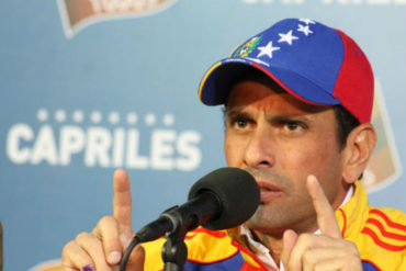 ¡NO SE CALLÓ! Capriles: “Tienen que darse en Venezuela elecciones verdaderamente libres y democráticas”