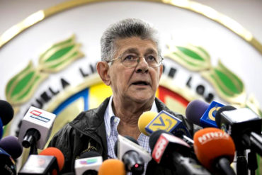 ¡SOLTANDO LA LENGUA! Ramos Allup afirma que crisis en la MUD venía desde hace tiempo