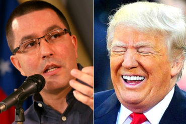 ¡POR FAVOR! Arreaza: Se ha terminado el impulso del golpe de Estado que el gobierno de Trump estaba promoviendo