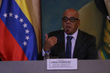 ¡PURO CUENTO! Jorge Rodríguez aseguró que el sistema electoral de Venezuela es «fidedigno»