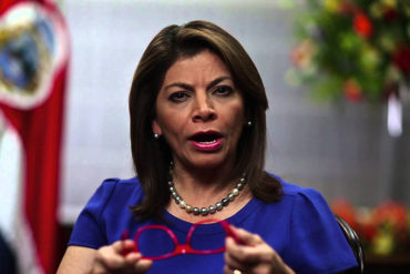 ¡LO ÚLTIMO! Expresidenta de Costa Rica Laura Chinchilla pidió a los venezolanos seguir adelante pese a los atropellos del “régimen nefasto”