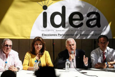 ¡ATENCIÓN! La IDEA se une a almagro y desconoce resultados de elecciones de gobernadores