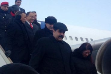 ¡LO ÚLTIMO! Maduro aterrizó en Moscú para sostener un encuentro con Vladimir Putin