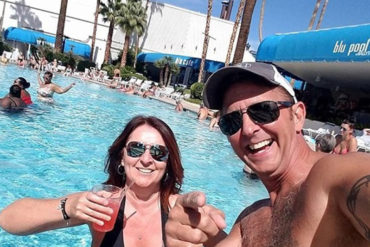 ¡DESGARRADOR! La última «selfie» de esta pareja que sufrió un trágico final en la masacre de Las Vegas