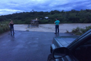 ¡ATENCIÓN! Se desploma puente El Dorado: Estados Táchira y Apure quedan incomunicados