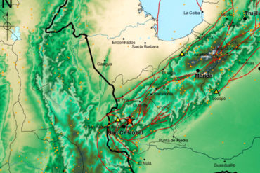 ¡LO ÚLTIMO! Sismo de magnitud 3.3 grados de magnitud se registró en San Cristóbal, Táchira