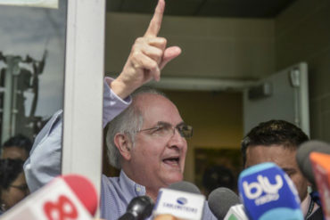 ¡SEPA! Ledezma: “Europa debe calificar como fraude las elecciones presidenciales” (+Video)