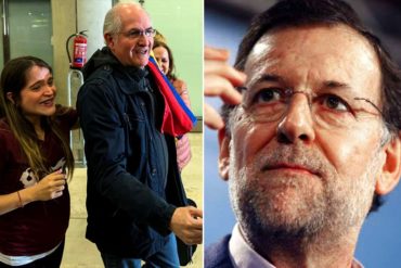 ¡MADURO SE RETUERCE! El presidente Mariano Rajoy recibirá a Antonio Ledezma en Madrid este sábado