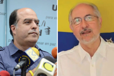 ¡MOSTRÓ SU APOYO! Julio Borges expresó su solidaridad a Antonio Ledezma