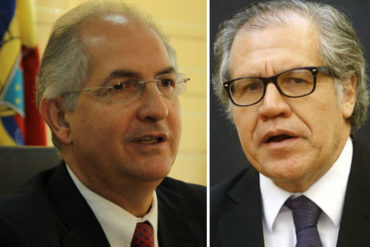 ¡ÚLTIMO MINUTO! Ledezma llegó a Estados Unidos para conversar con Almagro sobre Venezuela (+Videos)