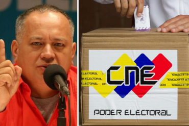 Diosdado Cabello vuelve a amenazar con que el CNE llamará a elecciones “en cualquier momento”