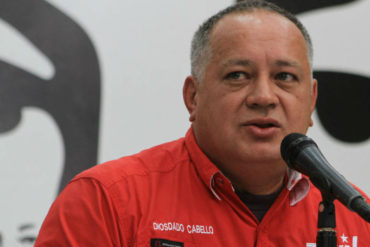 ¡QUÉ SOBERBIO! Cabello dice que la oposición no está para que el Gobierno le cumpla exigencias