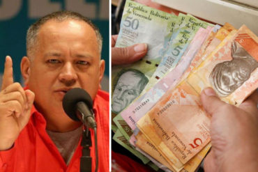¡QUÉ CARA DE TABLA! Diosdado Cabello acusa al departamento de Estado de EEUU de ser el culpable de la falta de efectivo (+Video)