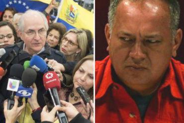 ¡SANGRA POR LA HERIDA!  Lo que dijo Diosdado Cabello sobre la salida de Antonio Ledezma del país