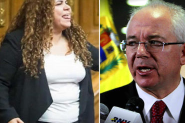 ¡GUERRA A CUCHILLO! Las ácidas puntas que lanzó Iris Varela a Rafael Ramírez (lo dejó chamuscado +Video)