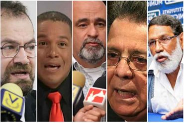 ¡NO SE SALVARON! Los 5 personajes que han dejado en evidencia las fracturas del chavismo