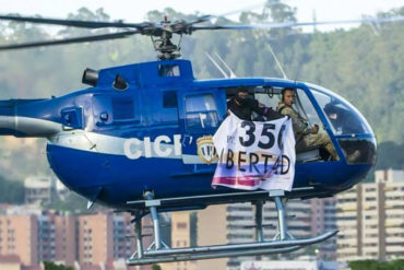 ¡LO ÚLTIMO! Cambiarán color del helicóptero robado por Óscar Pérez: «Trató manchar la imagen de la Polícia Cientifica» (+Videos)