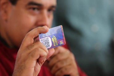 ¿COMPRANDO AL PUEBLO? Maduro asignó 200 mil nuevas pensiones a través del Carnet de la Patria