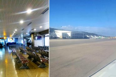 ¡RUEDAN LAS BOLAS DE PAJA! Así luce el aeropuerto de Maiquetía a pocos días de año nuevo (+increíble)