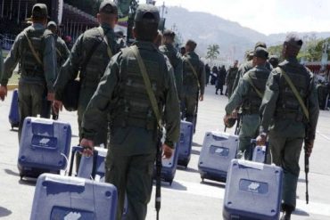 ¡LE DECIMOS! Desplegaron a más de 24.000 militares en el estado Barinas para “el resguardo del material electoral” de las elecciones del próximo #9Ene