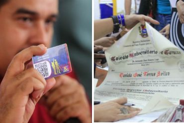 ¡QUÉ ABUSO! Exigen el Carnet de la Patria a estudiantes para obtener título universitario