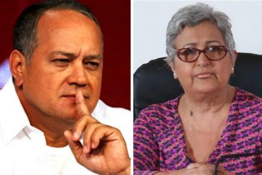 ¡SOLTÓ LA LENGUA! Diosdado Cabello confirma que Tibisay Lucena está enferma