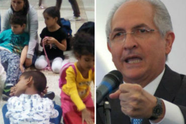¡DE FRENTE! Antonio Ledezma: Deploramos el secuestro de niños venezolanos que viajarían a Perú (+Video)