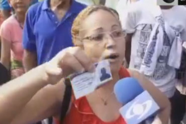 ¡SIGAN CREYENDO! Chavista estalla por “mamadera de gallo” de Maduro: “Voté porque creí en esto, pero la comida no llegó” (+Video)