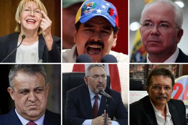 ¡ZAPATEADOS DEL AÑO! Los 5 chavistas que cayeron en desgracia por romper pactos con la cúpula roja (+Fotos)