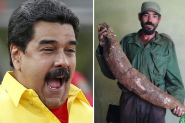 ¡QUÉ BOCHORNO! Las cuatro verduras gigantes con las que Maduro se obsesionó en los últimos años (+Videos)