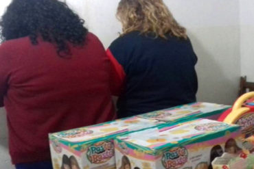 ¡QUÉ JOYITAS! En Aragua detuvieron a dos mujeres por revender juguetes del CLAP