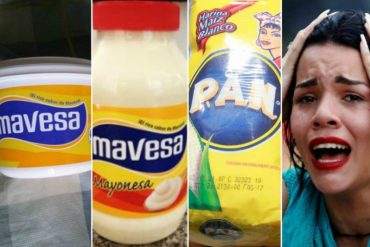 ¡DE INFARTO! Los nuevos precios de la mayonesa, margarina y harina de maíz