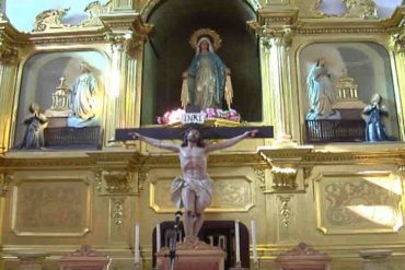 ¡EL COLMO! Robaron corona a la Virgen La Milagrosa en Maracaibo