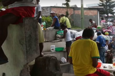 ¡DURMIENDO EN LAS CALLES! Más de 1.500 personas duermen en las calles de San Antonio para llegar a Colombia