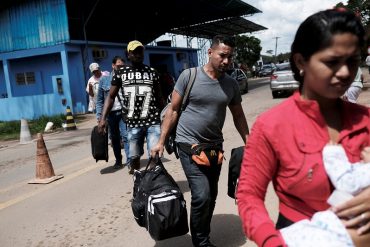 ¡ÉXODO MASIVO! Venezolanos encabezaron lista de pedidos de refugio en Brasil durante 2017