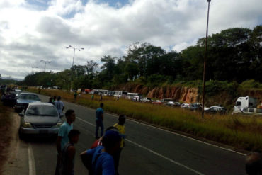 ¡ATENCIÓN! Arrollaron a una persona en la autopista San Félix-Upata durante manifestación por agua y alimentos (+Fotos)