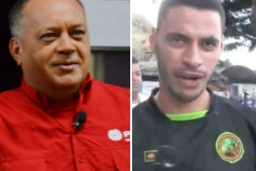 ¡TREMENDO CUENTO! Así justificó Diosdado Cabello la presencia de colectivo en la operación contra Óscar Pérez