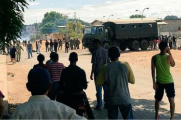 ¡CAOS! Reportan enfrentamientos entre GNB y grupo que intentó saquear centro de acopio de comida en Guárico