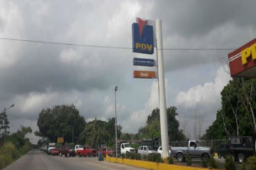 ¡ALERTA! Se alargan las colas por gasolina en estaciones de servicio de San Cristóbal