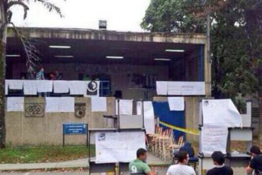 ¡INDIGNANTE! Con pistola en mano robaron a estudiantes de la escuela de Ingeniería Mecánica de la UCV