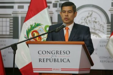 ¡BIEN HECHO! Presidente del Congreso peruano exige negar entrada de Maduro a su país
