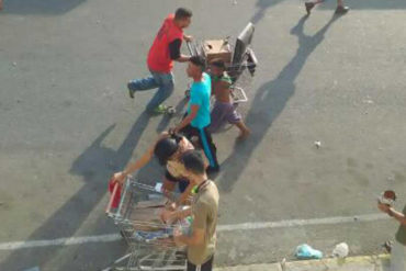 ¡POR ABUSADORES! 200 personas detenidas por la Guardia Nacional tras saqueos en Los Puertos de Altagracia (+Fotos)