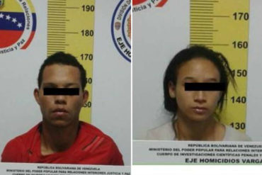 ¡ESPELUZNANTE! Detienen a pareja por asesinar a golpes a un niño de 2 años en La Guaira