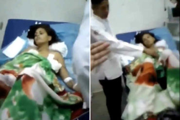 ¡DRAMÁTICO! En el hospital Luis Razetti de Barinas una mujer tiroteada falleció por falta de oxígeno (+Video)