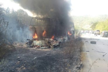 ¡TRÁGICO! Siete muertos y 40 heridos dejó accidente de tránsito en Anzoátegui (+Fotos)