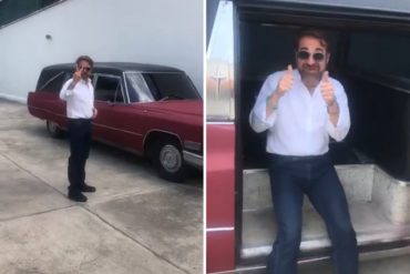 ¡NO SE LO PIERDA! Lacava mostró su nuevo «carro de Drácula» para atrapar bachaqueros: «Aquí los voy a meter» (+Video)