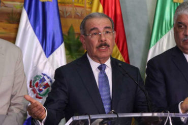 ¡ASÍ LO DIJO! Danilo Medina sobre la negociación: Si la oposición no asiste es una decisión de ellos